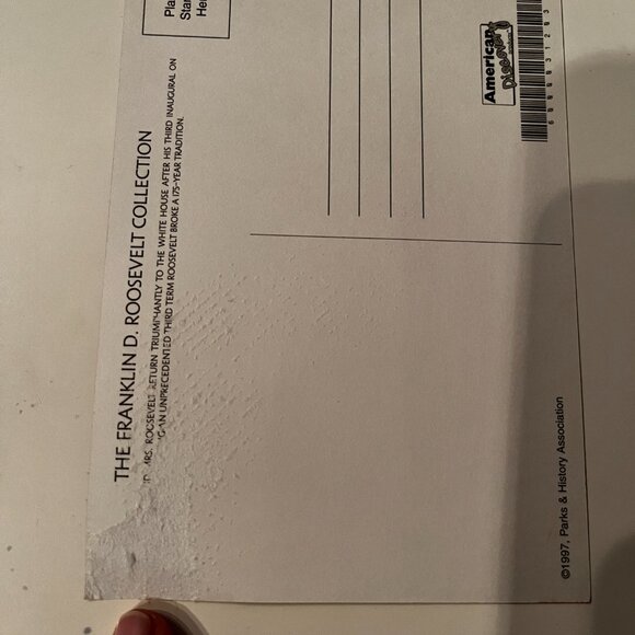 Vintage Post Cards - WWI Navy Recruitment Poster and Roosevelt Third Inaguration - Picture 6 of 10